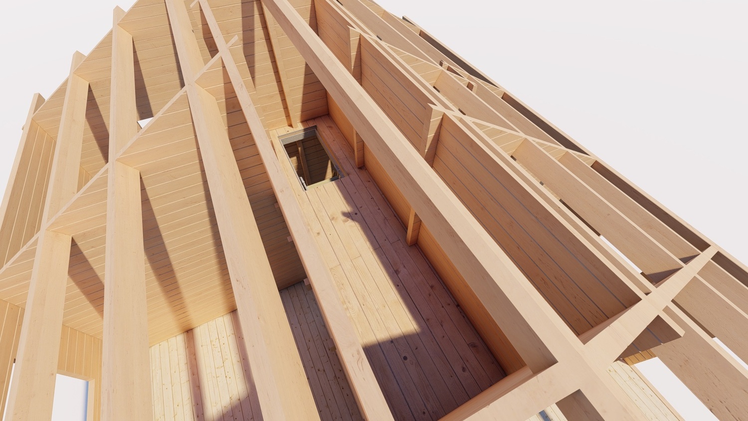 Drewniana konstrukcja