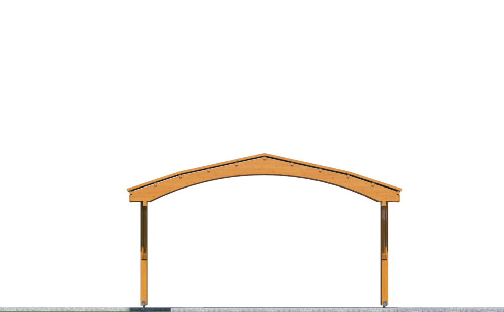 Drewniana konstrukcja.