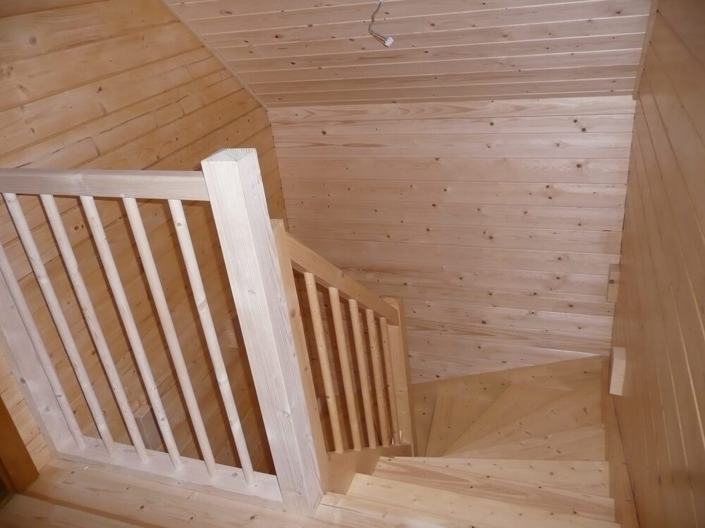 Drewniana konstrukcja.