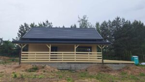 Taras domu na Malta Deluxe.